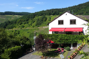 Gstehaus Zell Mosel - Zimmer mit Frhstck